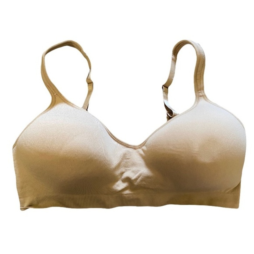 Carole Hickman size L/G Seamless Tan Bra